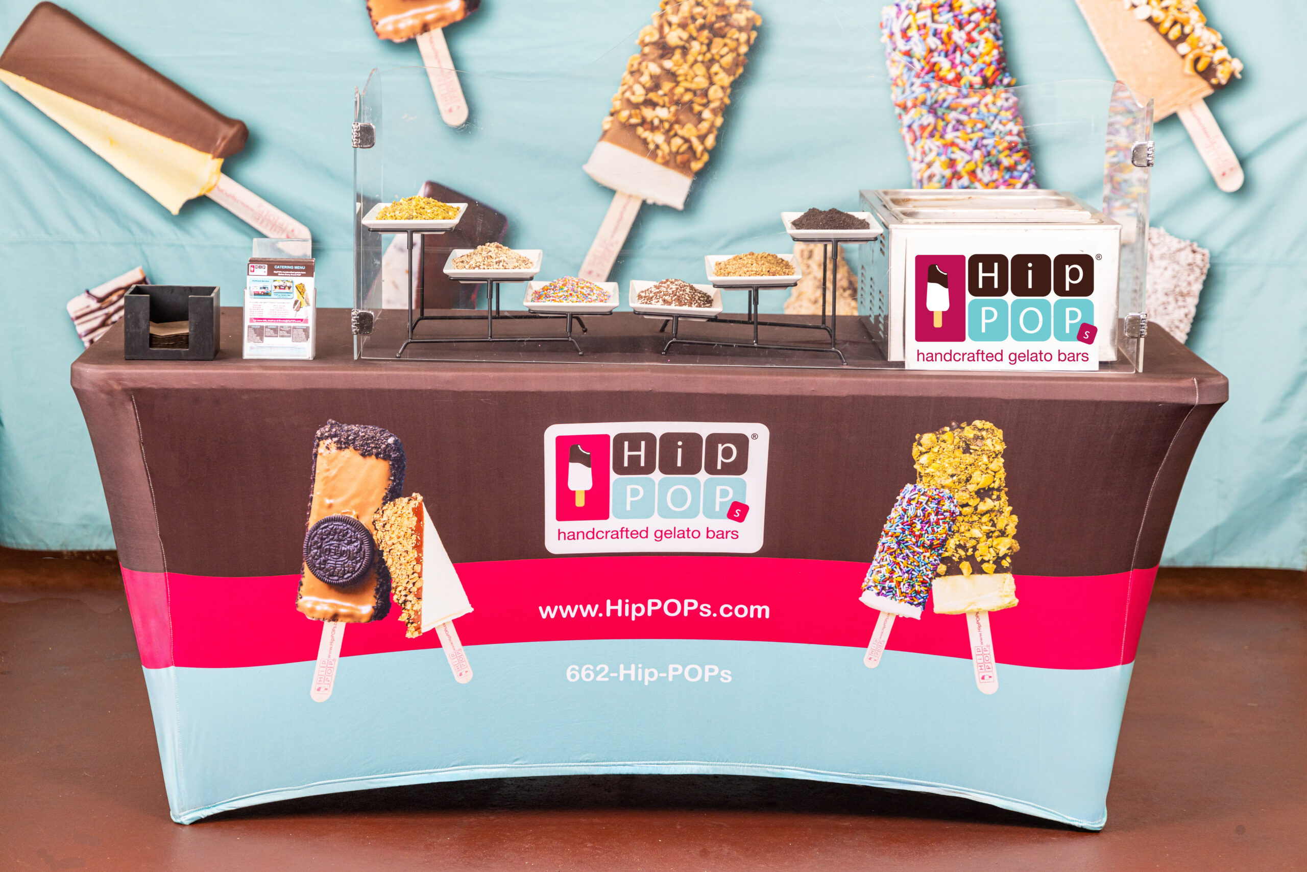 HipPOPs POPup Gelato Bar/ Table Service