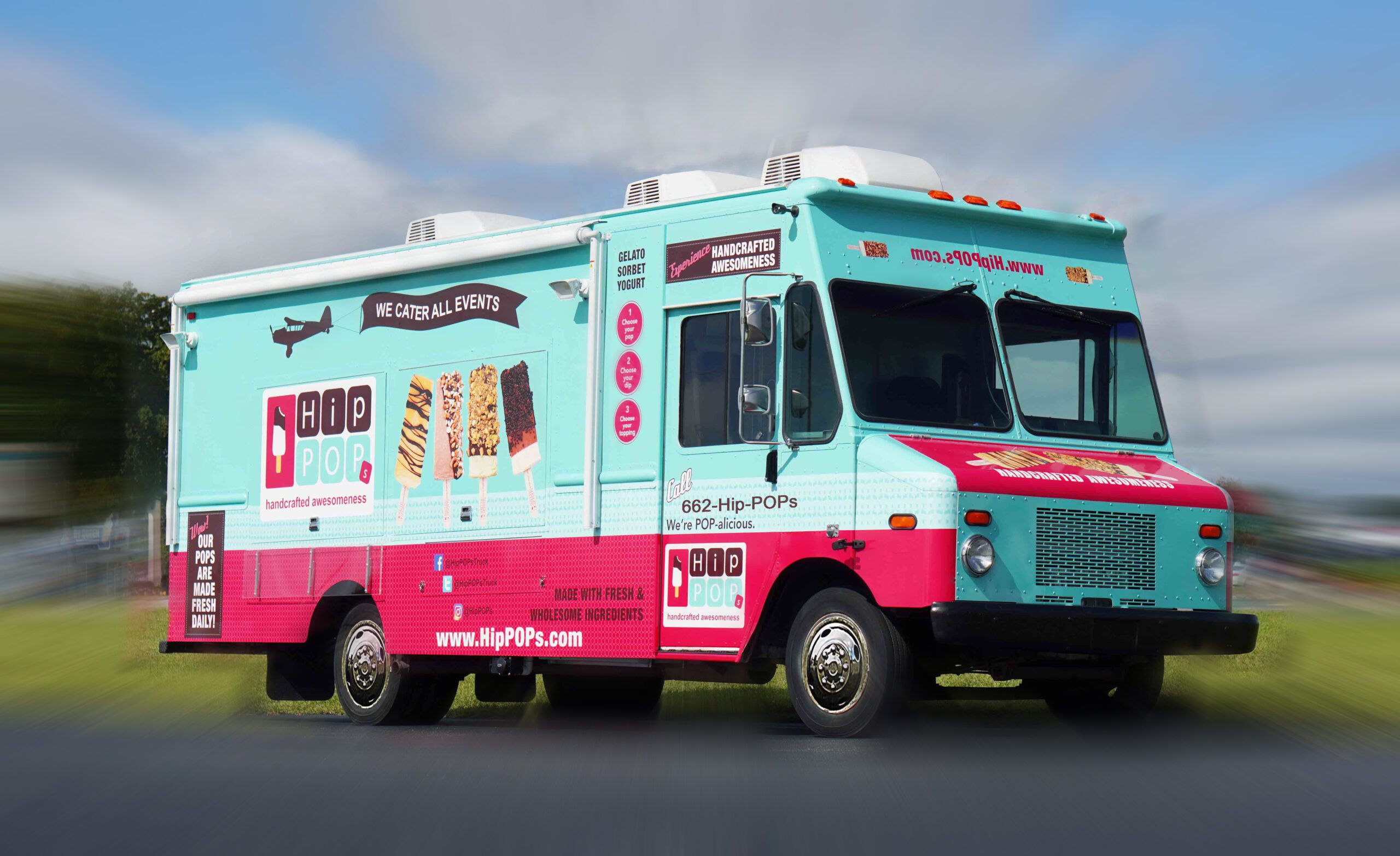 HipPOPS Dessert Catering Miami POPtruck