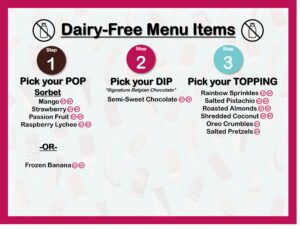 HipPOPs Dairy-Free Menu
